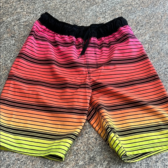 Hurley Other - Hurley Neon Striped Shorts - Size 10/12